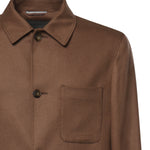 Overshirt in flanella di lana 31028 AN04763704 CANALI 