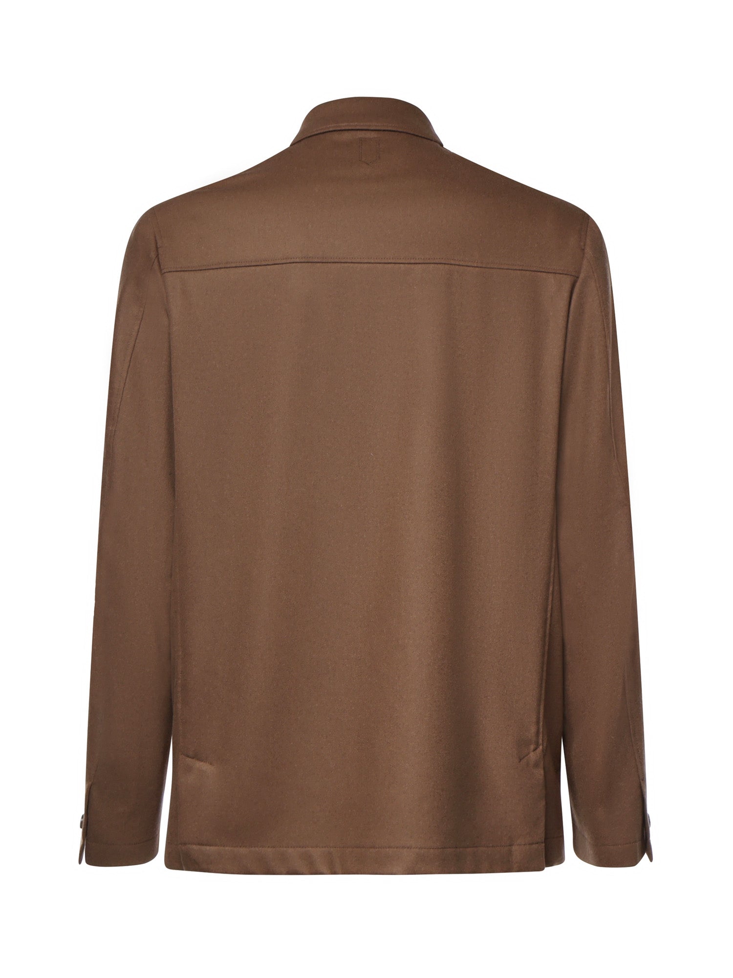 Overshirt in flanella di lana 31028 AN04763704 CANALI 