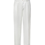 Pantaloni a due pieghe in gabardine di cotone<BR/><BR/> D91606 PT016665 CANALI 