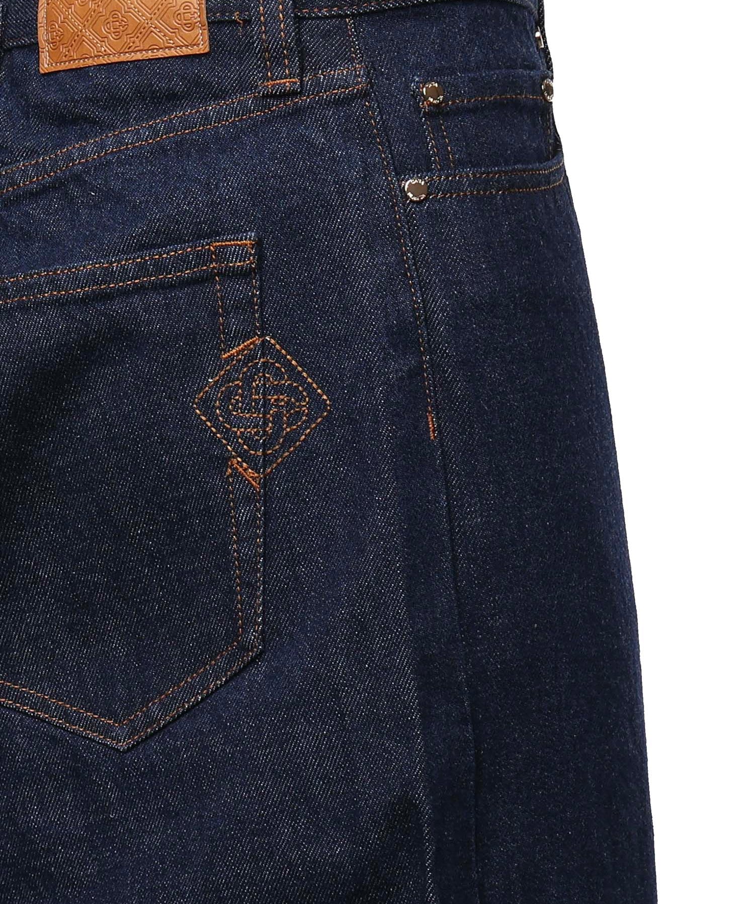 Jeans straight in denim MPF26DN007 01 CASABLANCA 