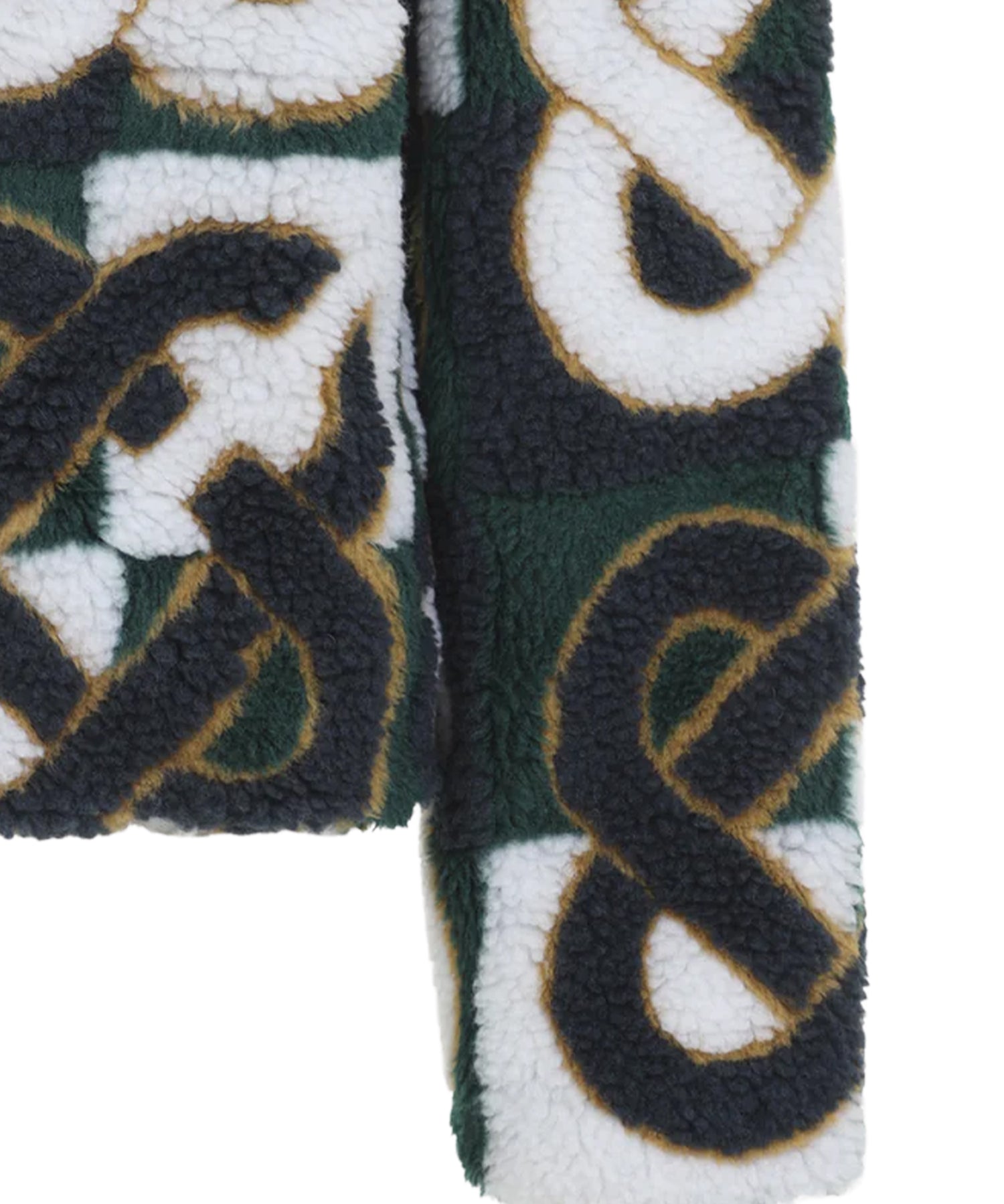 Giacca in pile Monogram con cappuccio MPF26JK498 01 CASABLANCA 