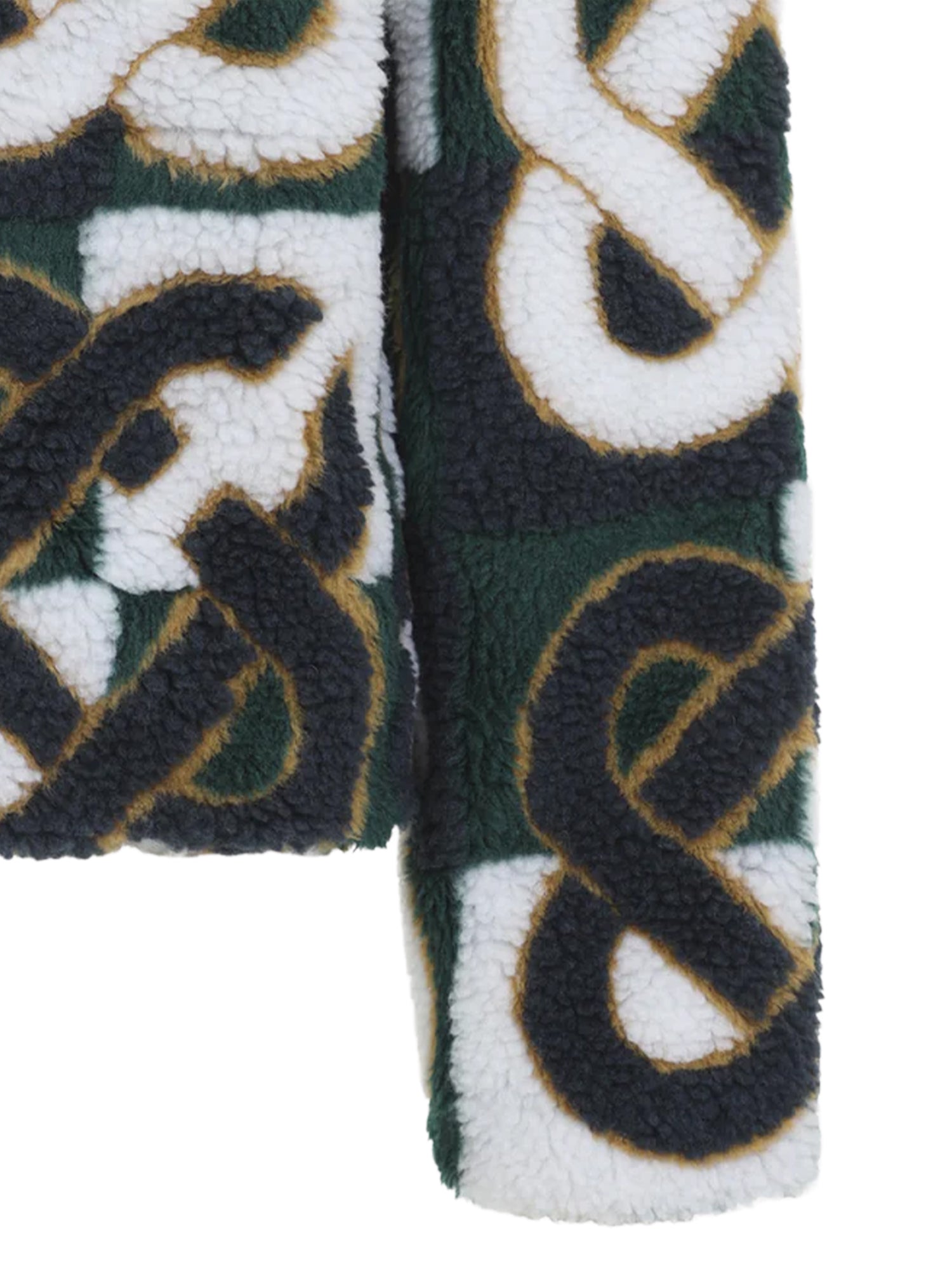 Giacca in pile Monogram con cappuccio MPF26JK498 01 CASABLANCA 