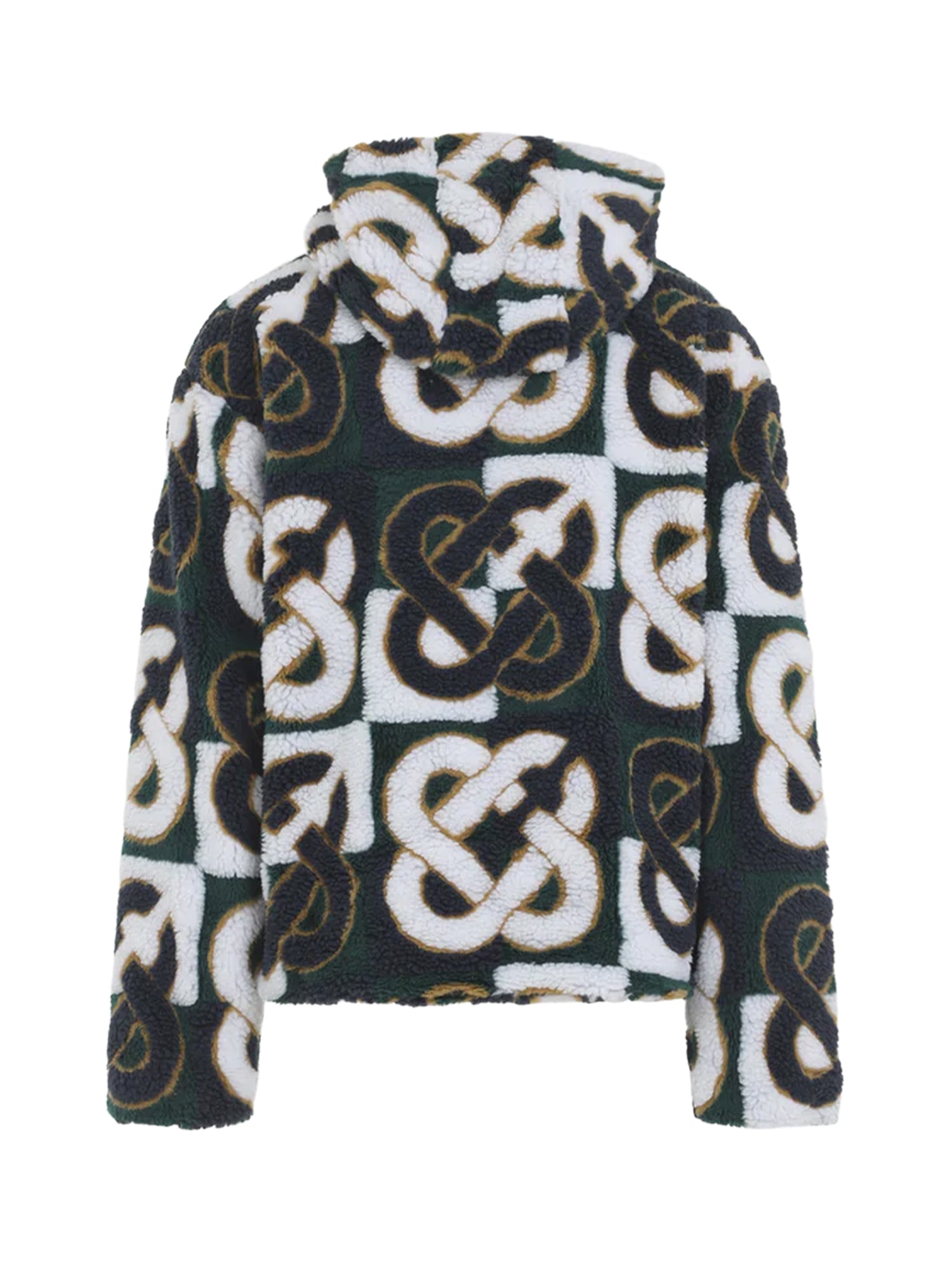 Giacca in pile Monogram con cappuccio MPF26JK498 01 CASABLANCA 