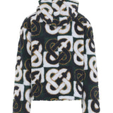 Giacca in pile Monogram con cappuccio MPF26JK498 01 CASABLANCA 