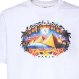 T-shirt in cotone con stampa MPF26JTS001 09 CASABLANCA 