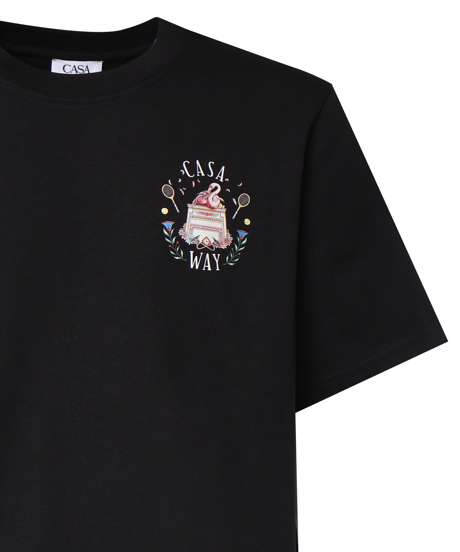 T-shirt in cotone con logo MPF26JTS001 17 CASABLANCA 