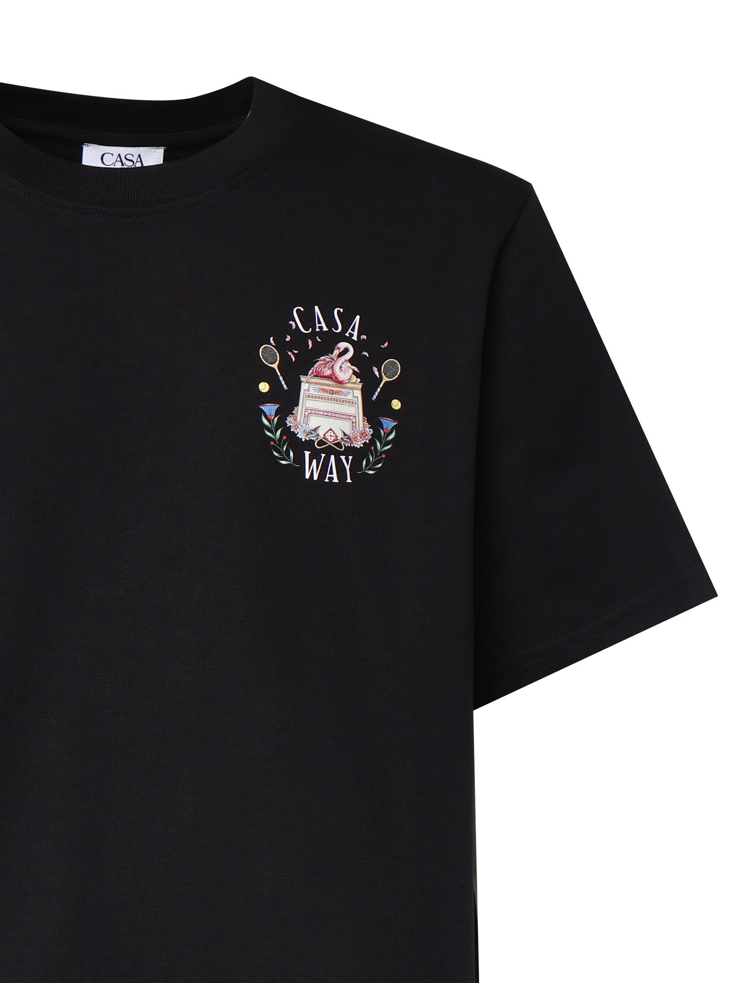 T-shirt in cotone con logo MPF26JTS001 17 CASABLANCA 