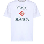 T-shirt in cotone con logo MPF26JTS001 20 CASABLANCA 