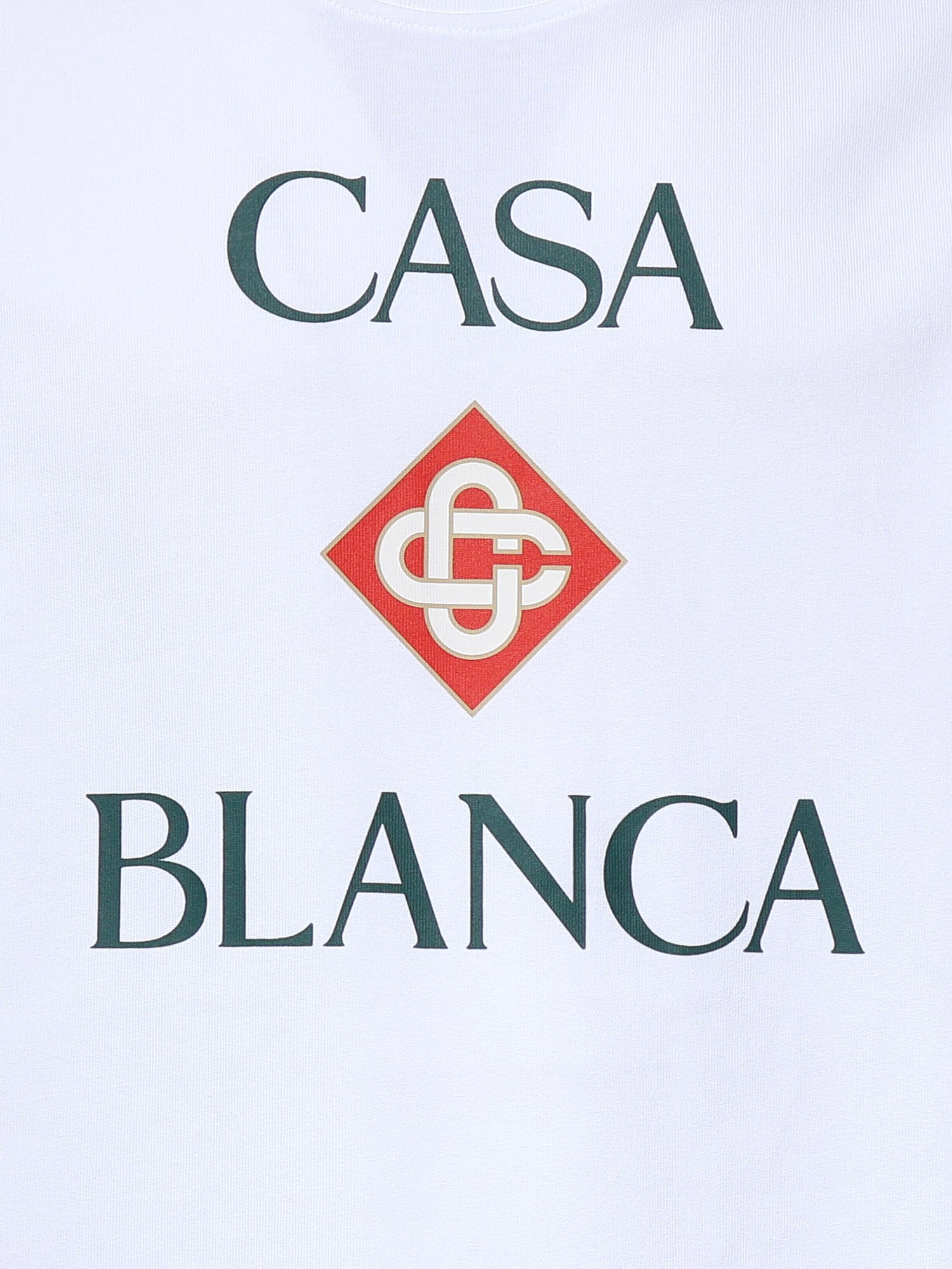 T-shirt in cotone con logo MPF26JTS001 20 CASABLANCA 