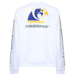 T-shirt a maniche lunghe in cotone MPF26JTS062 02 CASABLANCA 