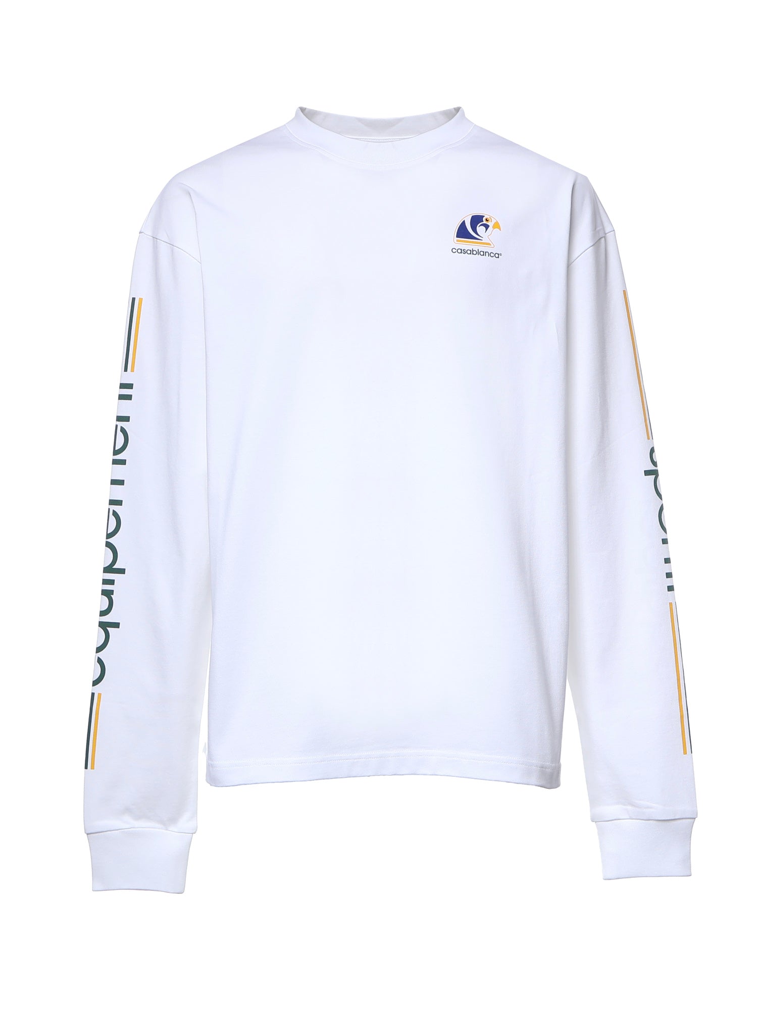 T-shirt a maniche lunghe in cotone MPF26JTS062 02 CASABLANCA 