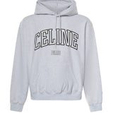Felpa con cappuccio in pile di cotone RY11A1233 09NO CELINE 