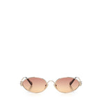 Occhiali da sole ovali con logo <BR/> CH0355S002  CHLOÉ 