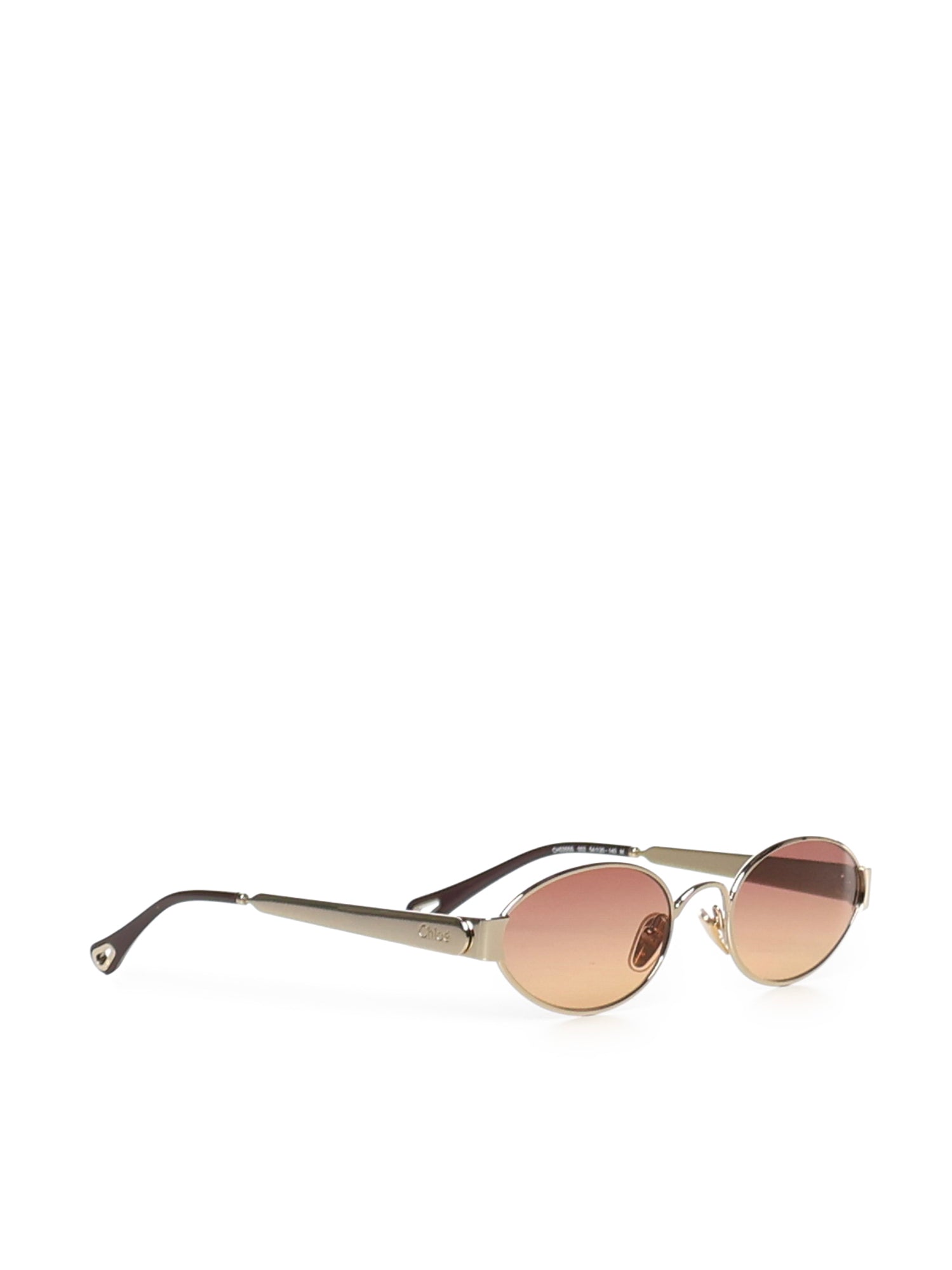 Occhiali da sole ovali con logo <BR/> CH0355S002  CHLOÉ 