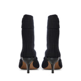 Stivaletti Suzie in lana a coste CH26A20KZB 001 CHLOÉ 