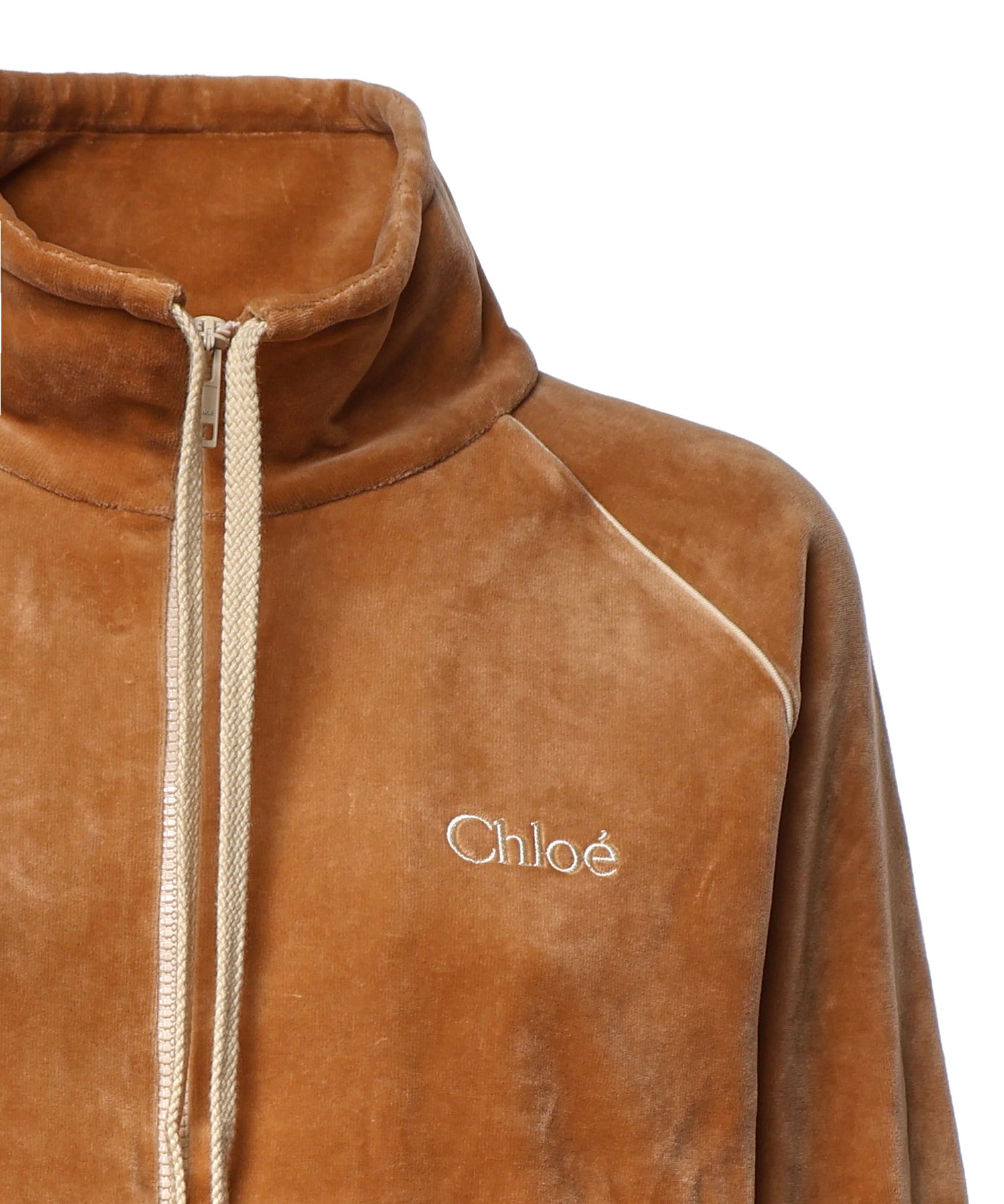 Felpa in misto cotone con zip CH26AJH25188 271 CHLOÉ 