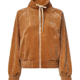 Felpa in misto cotone con zip CH26AJH25188 271 CHLOÉ 