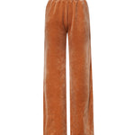 Pantaloni joggers in velluto con logo CH26AJP01188 271 CHLOÉ 