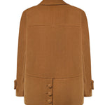 Cappotto cropped doppiopetto in lana CH26AMA06077 212 CHLOÉ 