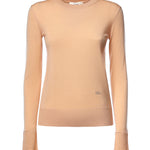 Maglia in lana con logo CH26AMP39540 6H1 CHLOÉ 
