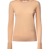 Maglia in lana con logo CH26AMP39540 6H1 CHLOÉ 