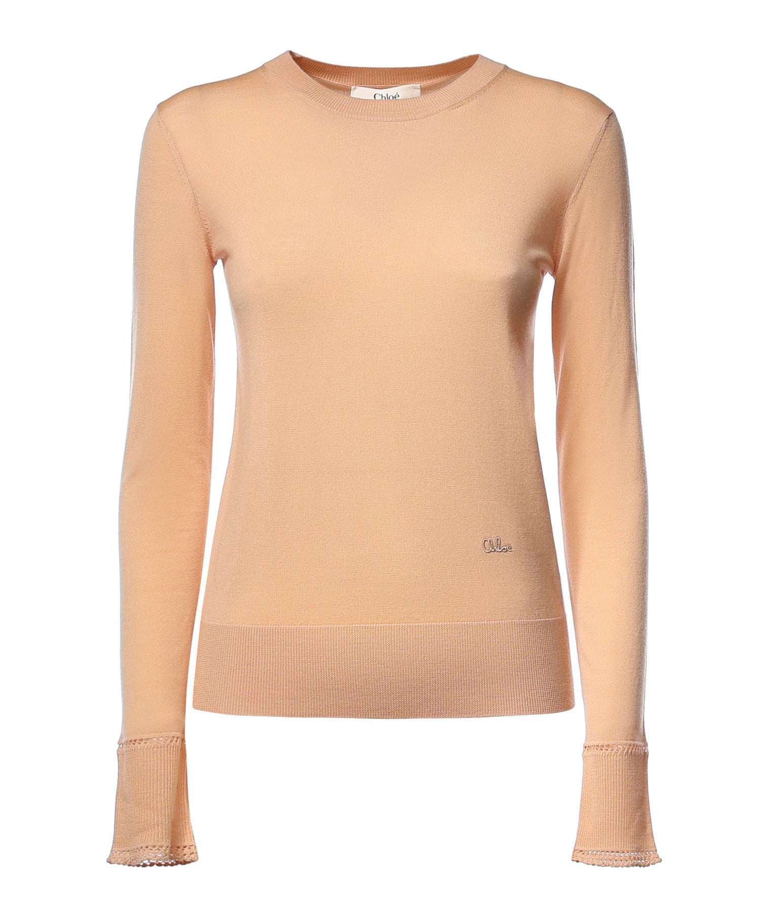 Maglia in lana con logo CH26AMP39540 6H1 CHLOÉ 