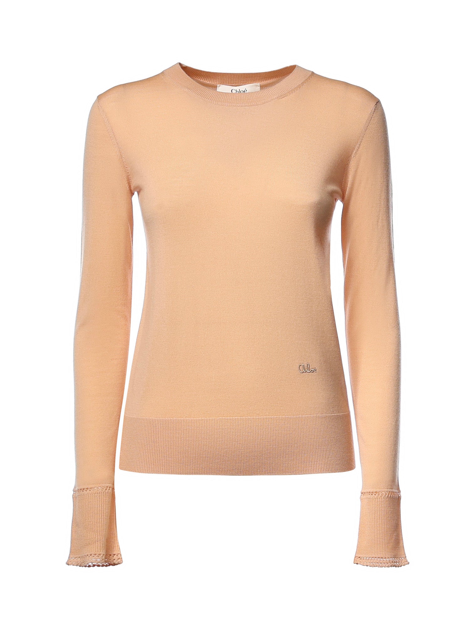 Maglia in lana con logo CH26AMP39540 6H1 CHLOÉ 