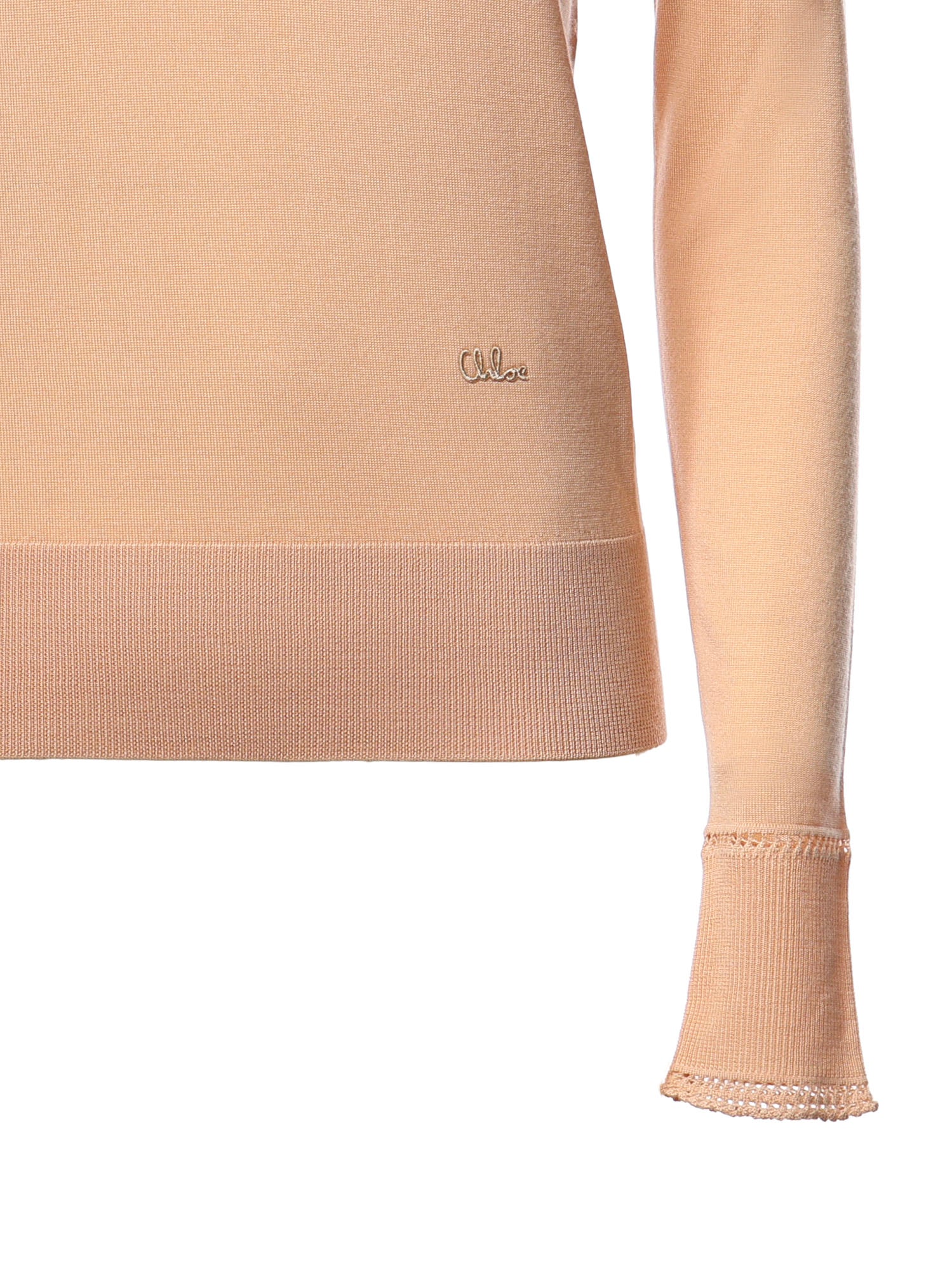 Maglia in lana con logo CH26AMP39540 6H1 CHLOÉ 