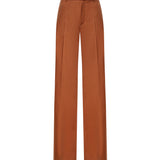 Pantaloni svasati in gabardine di lana CH26APA36066 249 CHLOÉ 