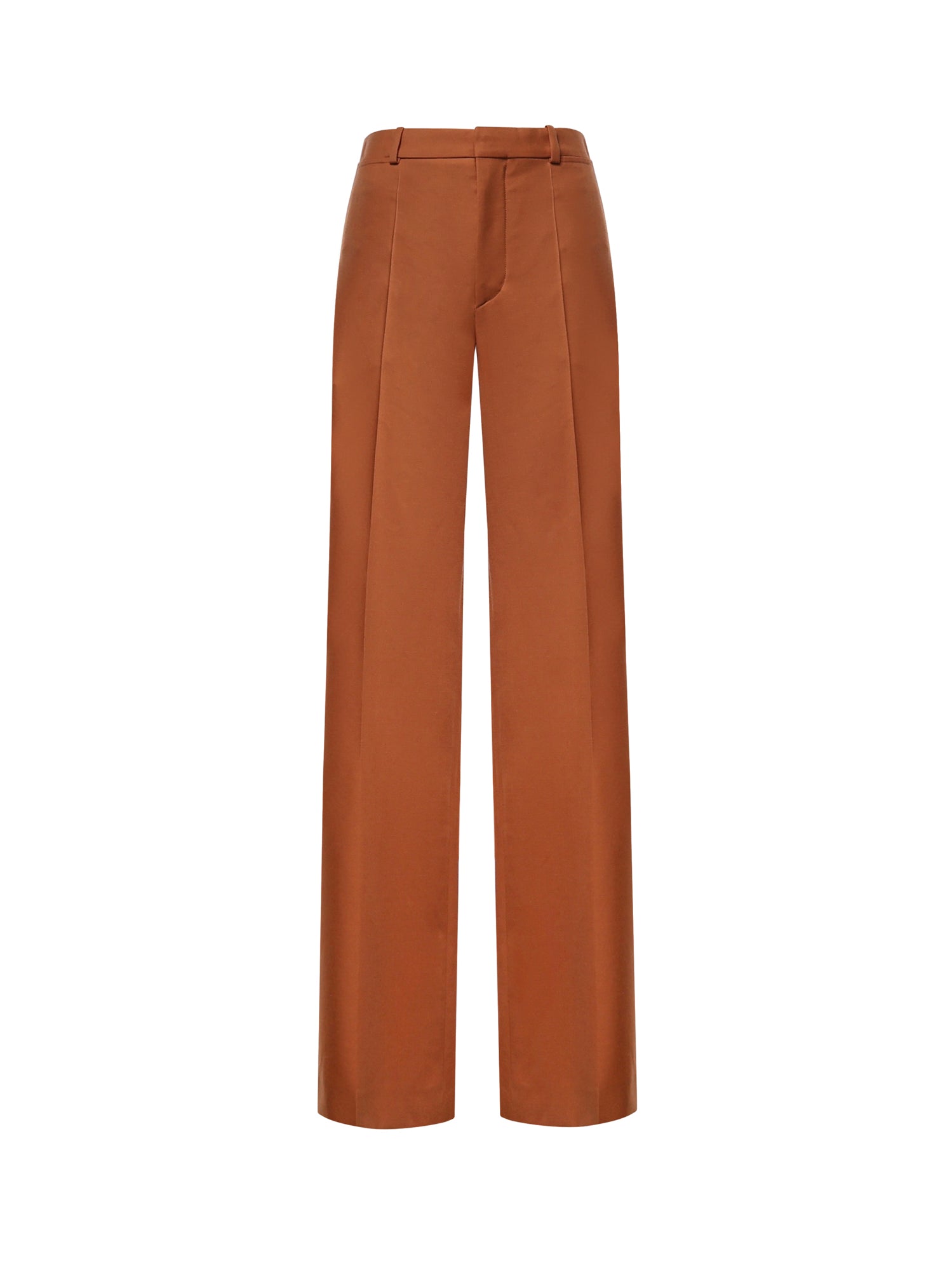 Pantaloni svasati in gabardine di lana CH26APA36066 249 CHLOÉ 