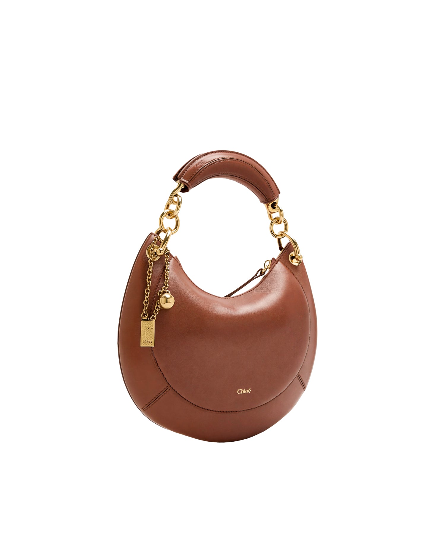 Borsa hobo Chloé Banana piccola in pelle CH26AS921S60 26P CHLOÉ 