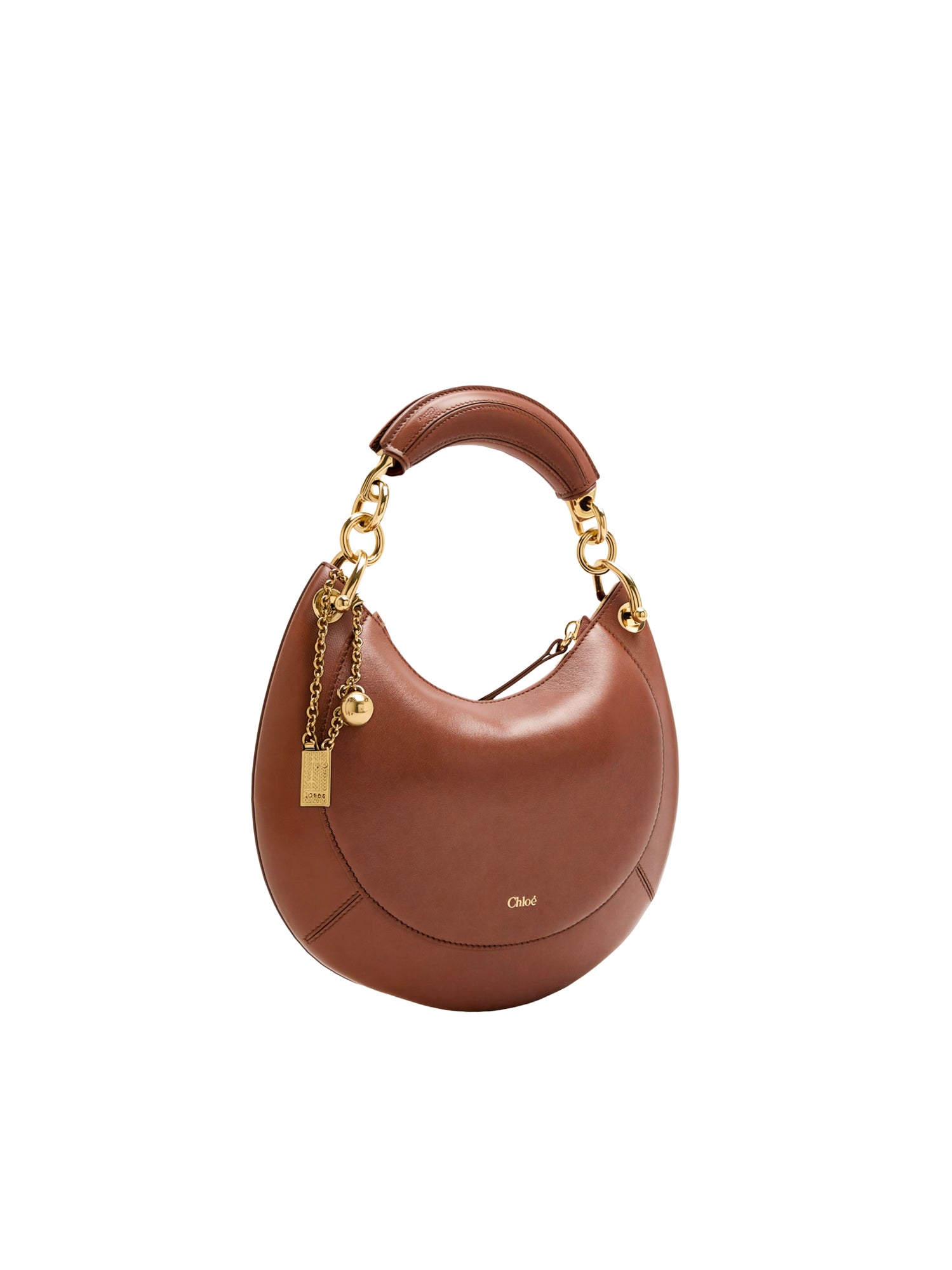Borsa hobo Chloé Banana piccola in pelle CH26AS921S60 26P CHLOÉ 