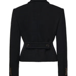 Giacca sartoriale in lana bouclé CH26AVE08060 001 CHLOÉ 