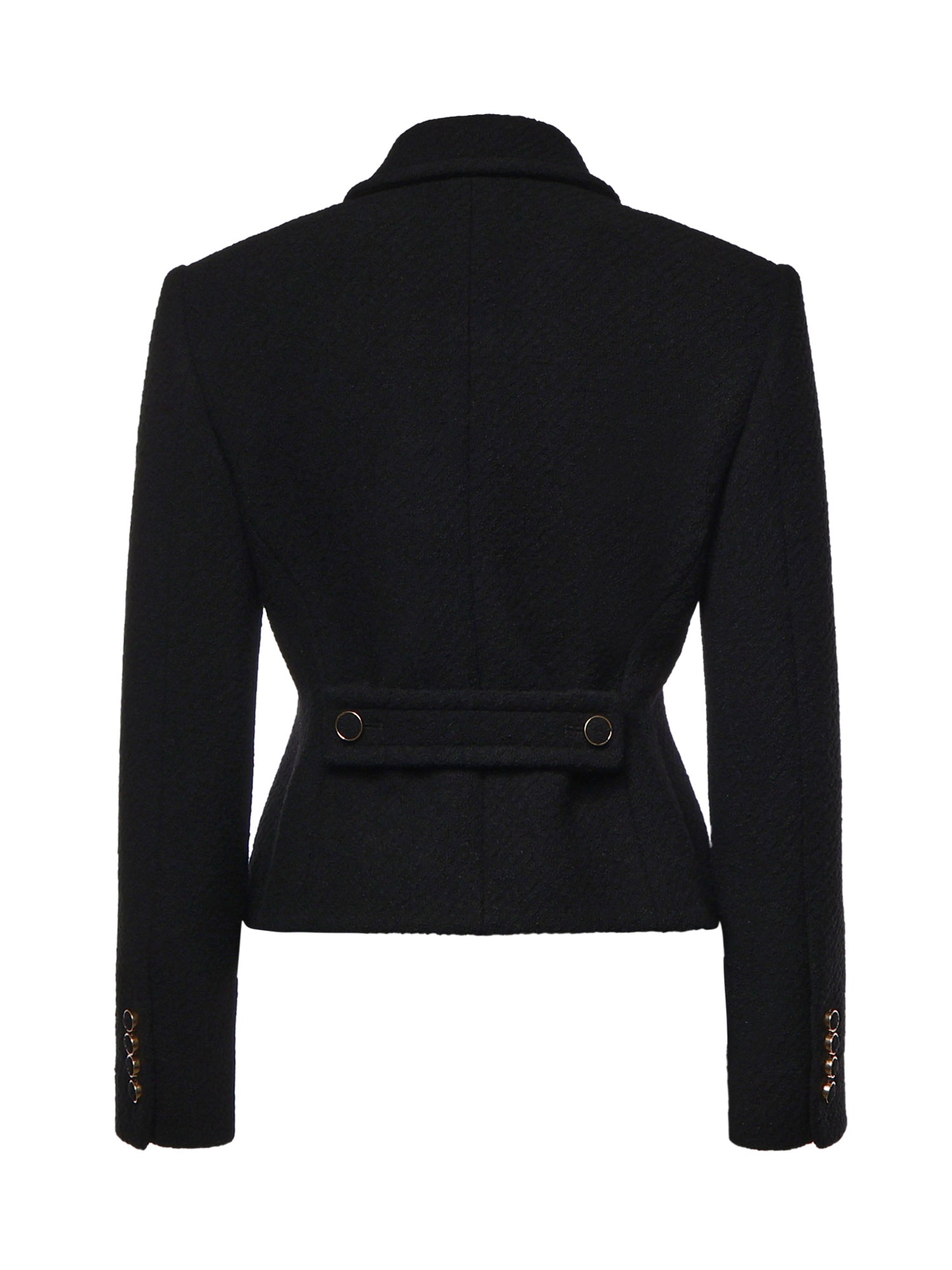 Giacca sartoriale in lana bouclé CH26AVE08060 001 CHLOÉ 