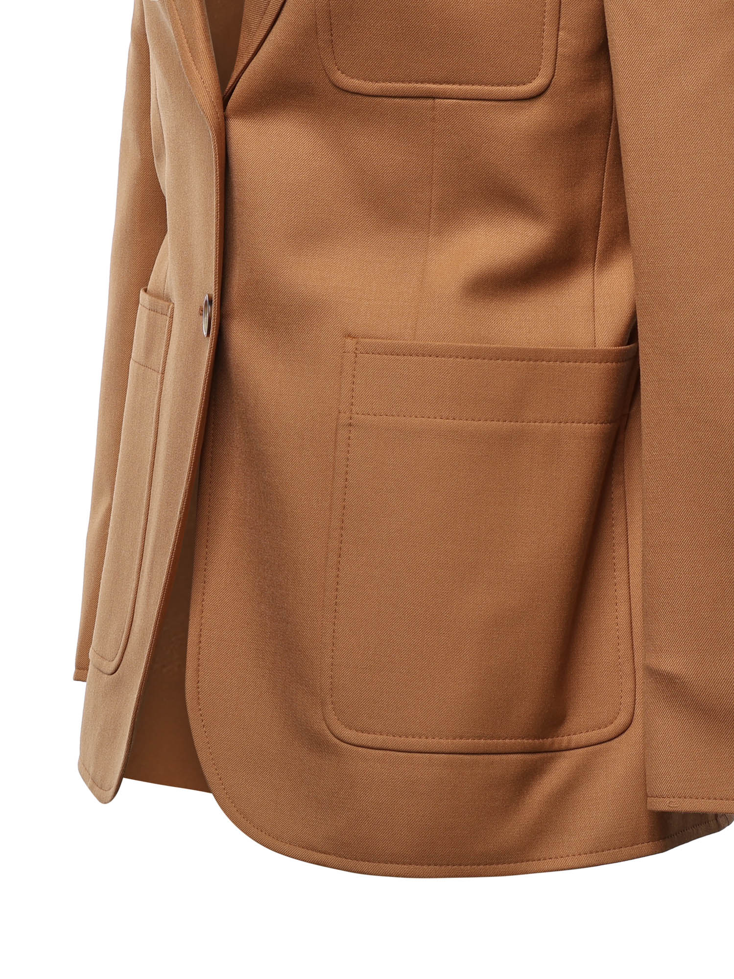 Blazer monopetto in gabardine di lana CH26AVE77066 249 CHLOÉ 