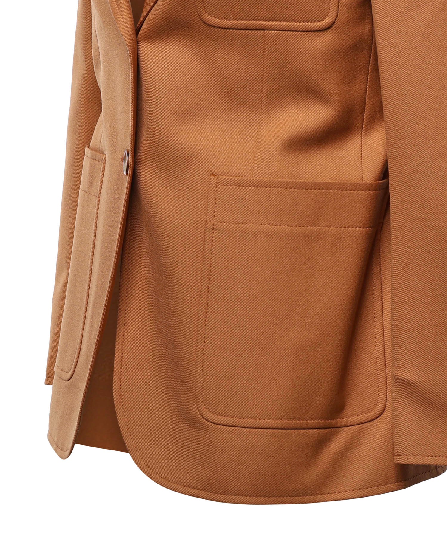 Blazer monopetto in gabardine di lana CH26AVE77066 249 CHLOÉ 