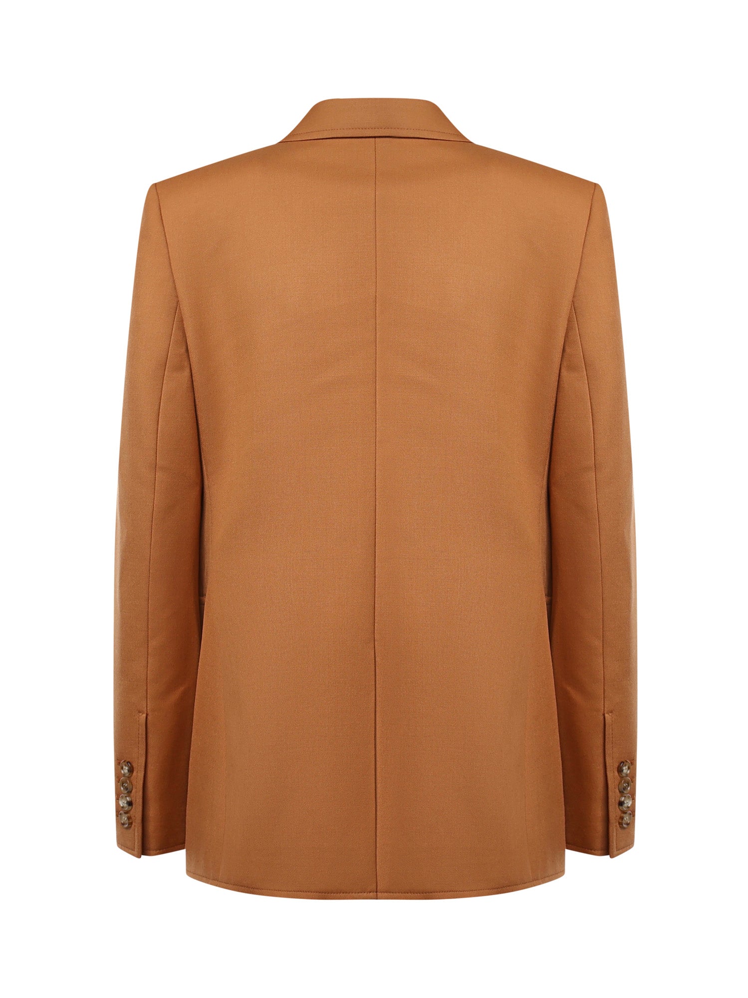 Blazer monopetto in gabardine di lana CH26AVE77066 249 CHLOÉ 