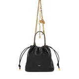 Borsa a spalla piccola Chloé Icons con catena in pelle CH26UP789R12 001 CHLOÉ 