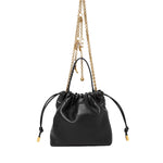 Borsa a spalla piccola Chloé Icons con catena in pelle CH26UP789R12 001 CHLOÉ 