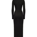 Abito midi Orbit con cut-out 23033053 BLACK CHRISTOPHER ESBER 