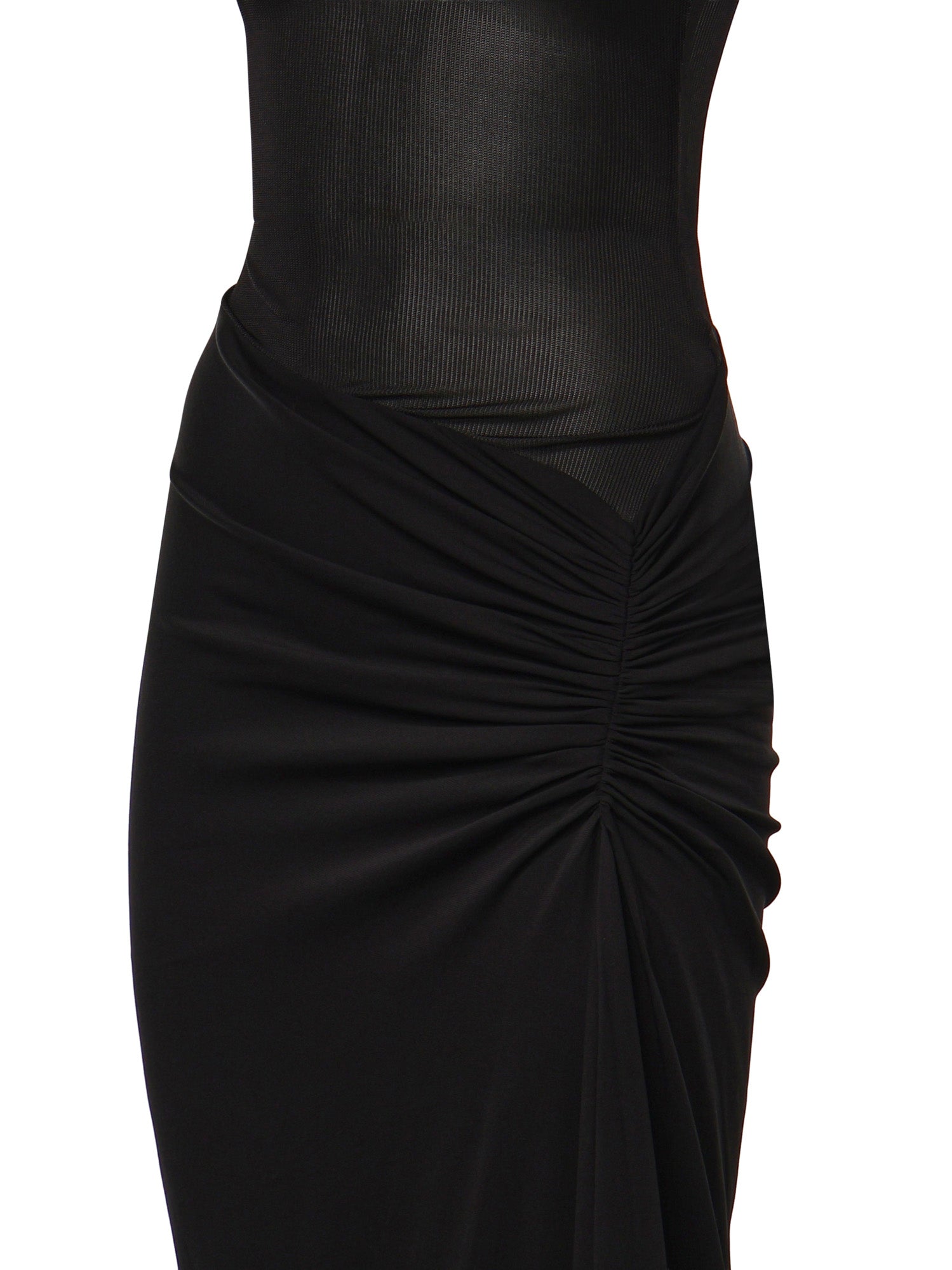 Abito lungo Fusion 24013264 BLACK CHRISTOPHER ESBER 