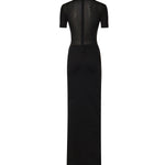 Abito lungo Fusion 24013264 BLACK CHRISTOPHER ESBER 