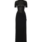 Abito lungo Fusion 24013264 BLACK CHRISTOPHER ESBER 