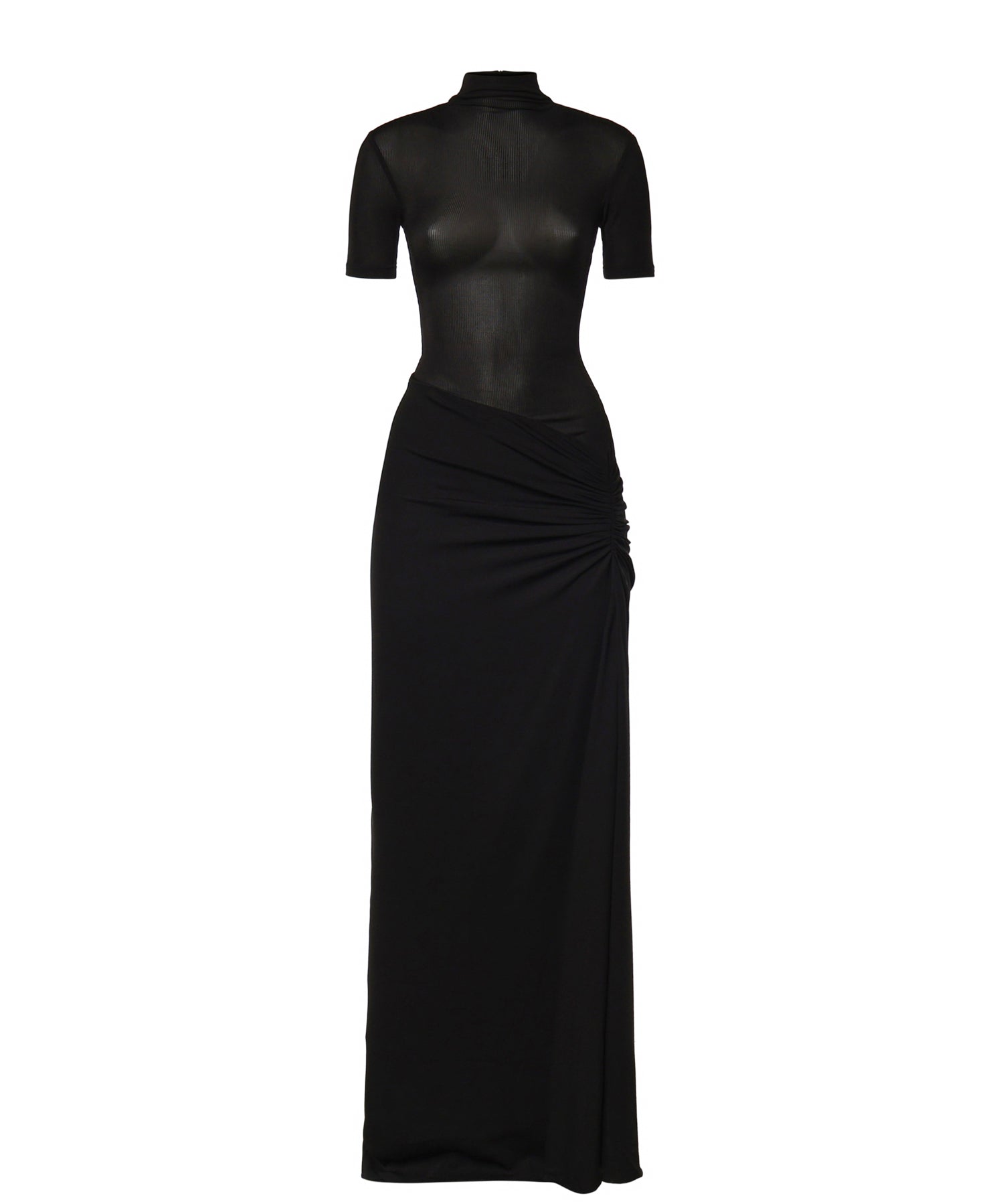 Abito lungo Fusion 24013264 BLACK CHRISTOPHER ESBER 