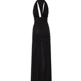Abito lungo Orion 24043345 BLACK CHRISTOPHER ESBER 