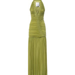 Abito lungo Orion 24043345 GREEN OLIVE CHRISTOPHER ESBER 
