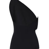 Top Concave Wired in jersey 26021448 BLACK CHRISTOPHER ESBER 