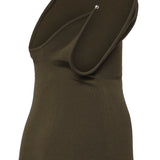 Top Concave Wired in jersey<BR/> 26021448 KOMBU GREEN CHRISTOPHER ESBER 