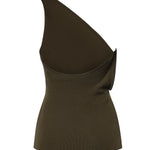 Top Concave Wired in jersey<BR/> 26021448 KOMBU GREEN CHRISTOPHER ESBER 