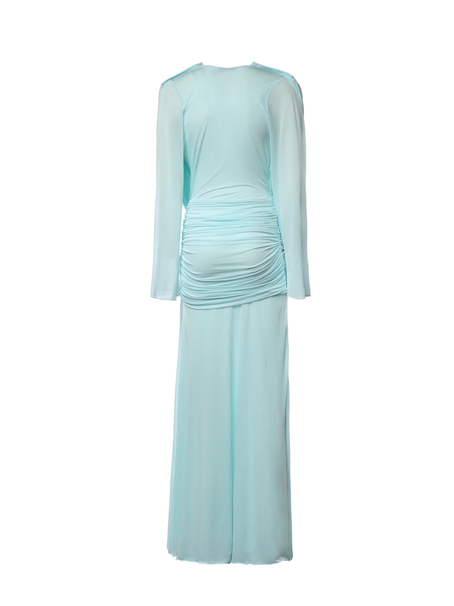 Abito lungo Ripple Drape 26023358 MYSTIC MINT CHRISTOPHER ESBER 